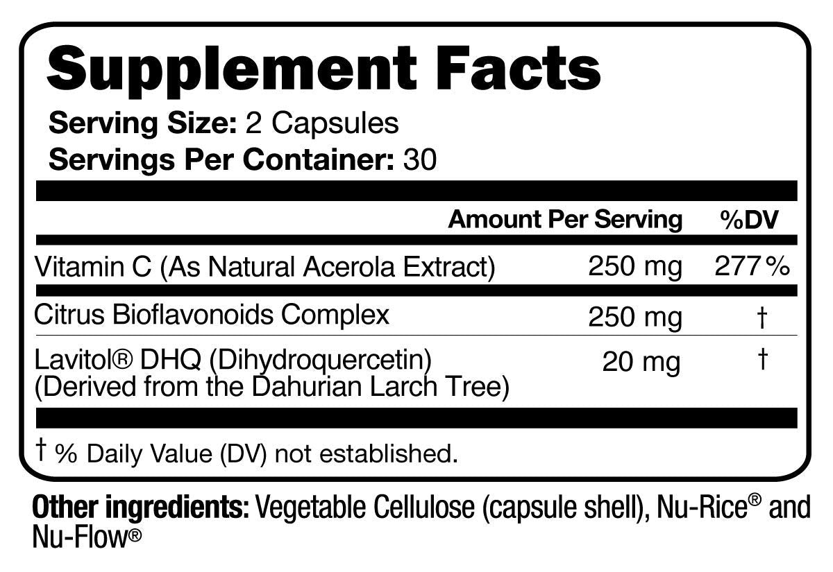Script Essentials Whole Food Vitamin C Capsule 60 Capsules
