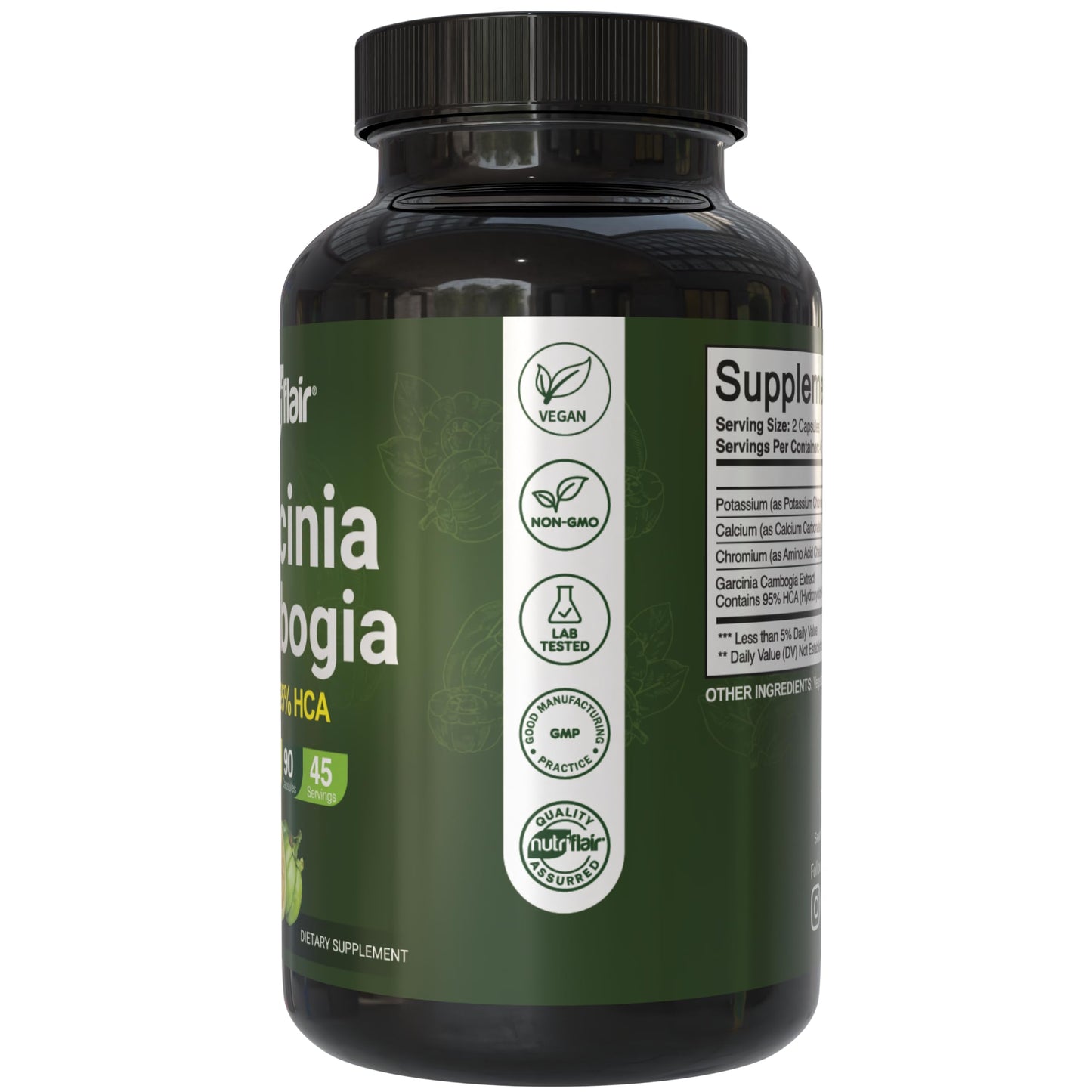 NutriFlair Garcinia Cambogia 95% HCA Capsule, 60 Capsules