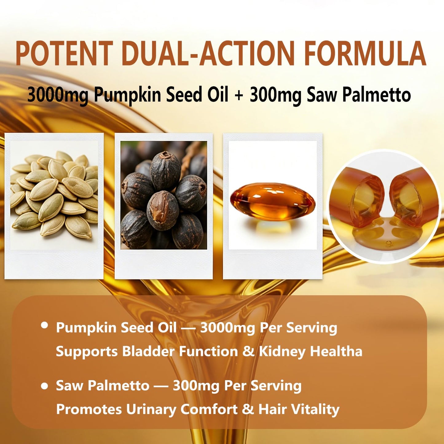 wuliao Pumpkin Seed Oil Capsule 1 Capsule