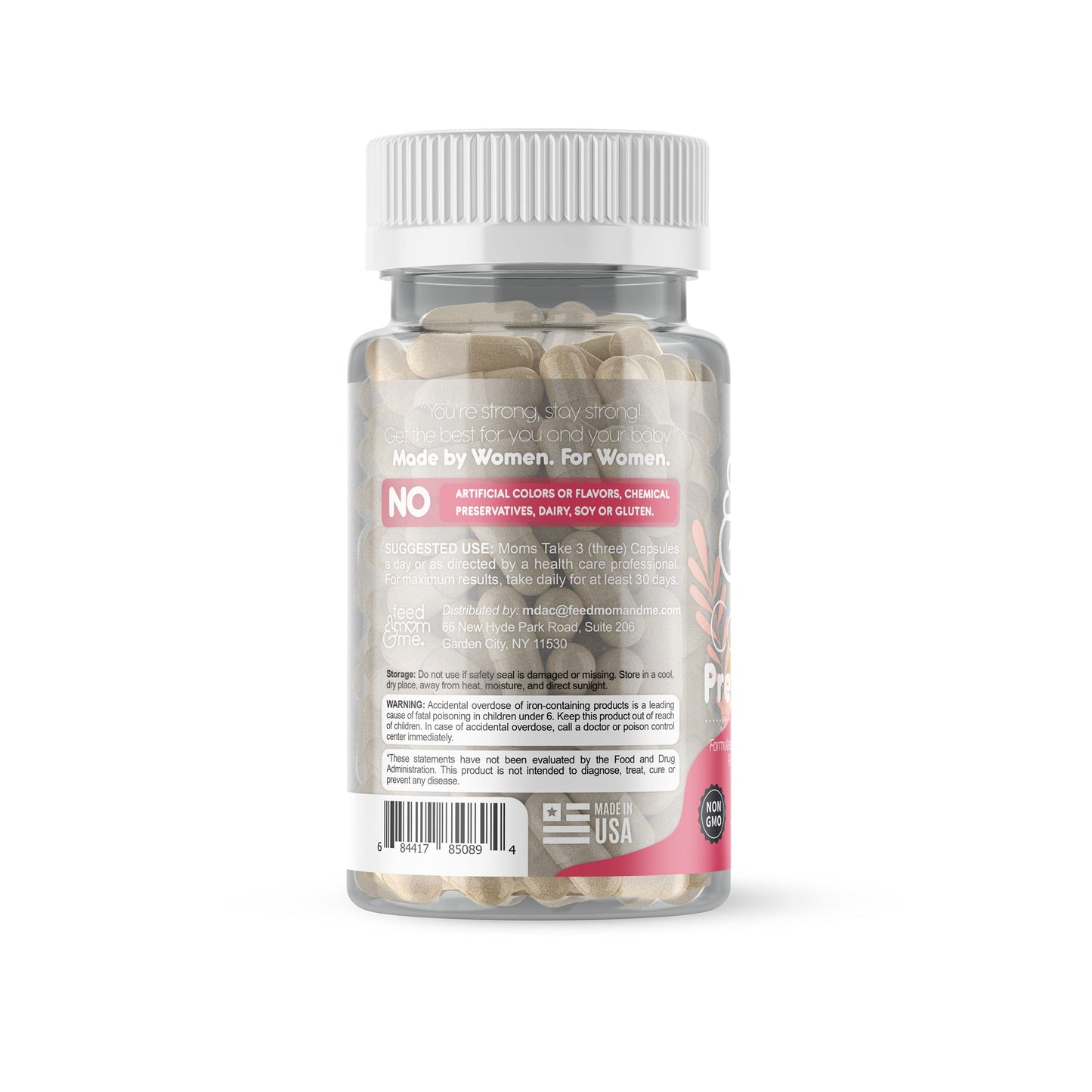 Feed Mom & Me Prenatal Vitamin + DHA Powder, 1 Count