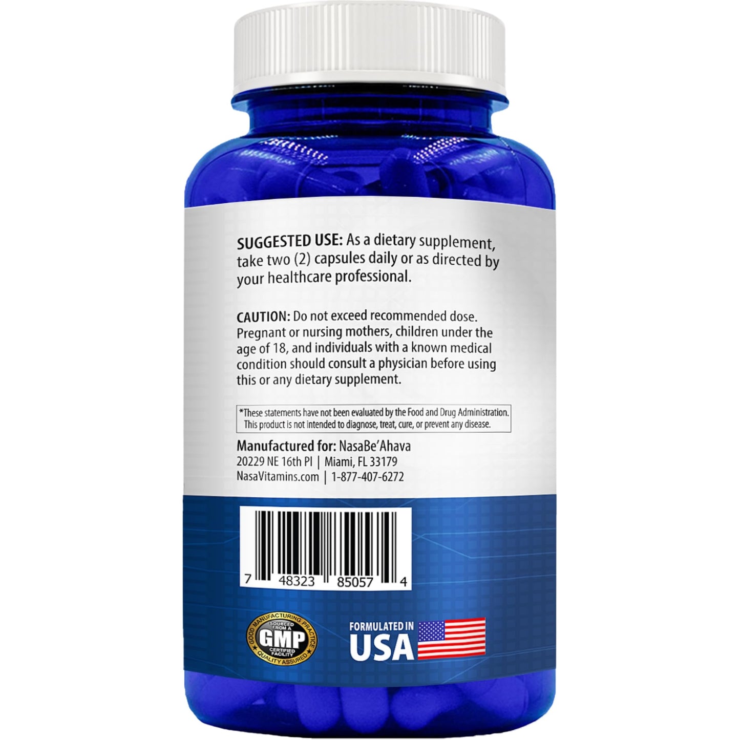 NasaBeahava Extra Strength Phytoceramides Supplement 700mg Capsules, 200 Count