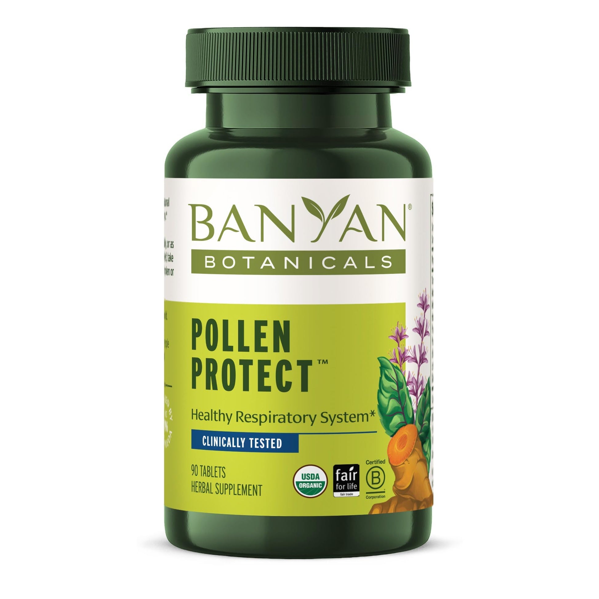 Banyan Botanicals Organic Pollen Protect 90 Tablets