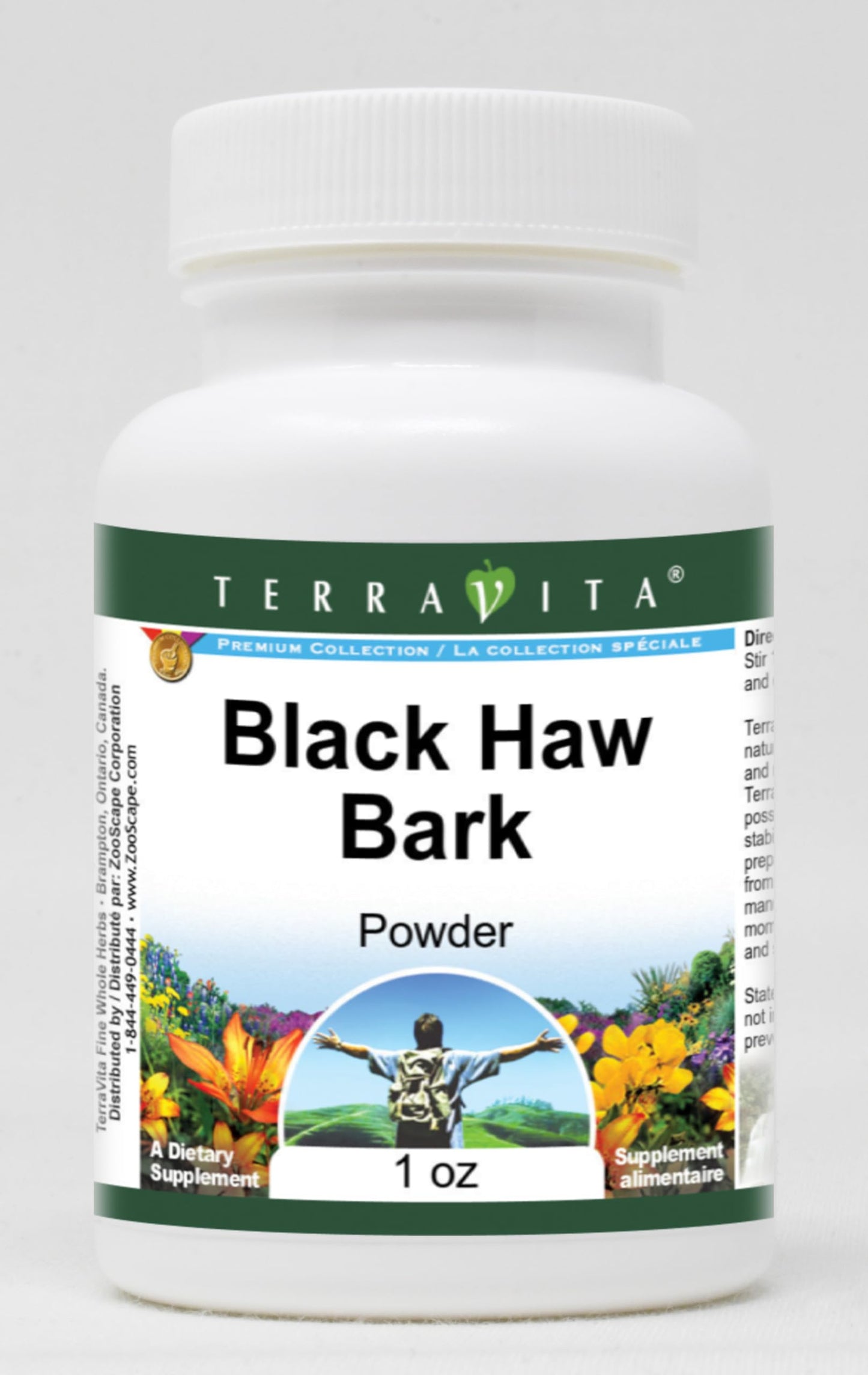 Terravita Black Haw Bark Powder, 3 Pack