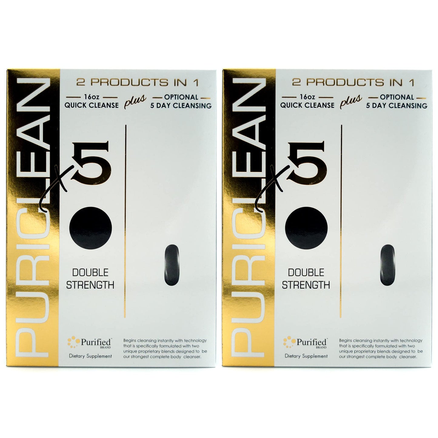 Wellgenix Puriclean X5 Complete Body Cleanser 2-in-1 Detox Capsule 2