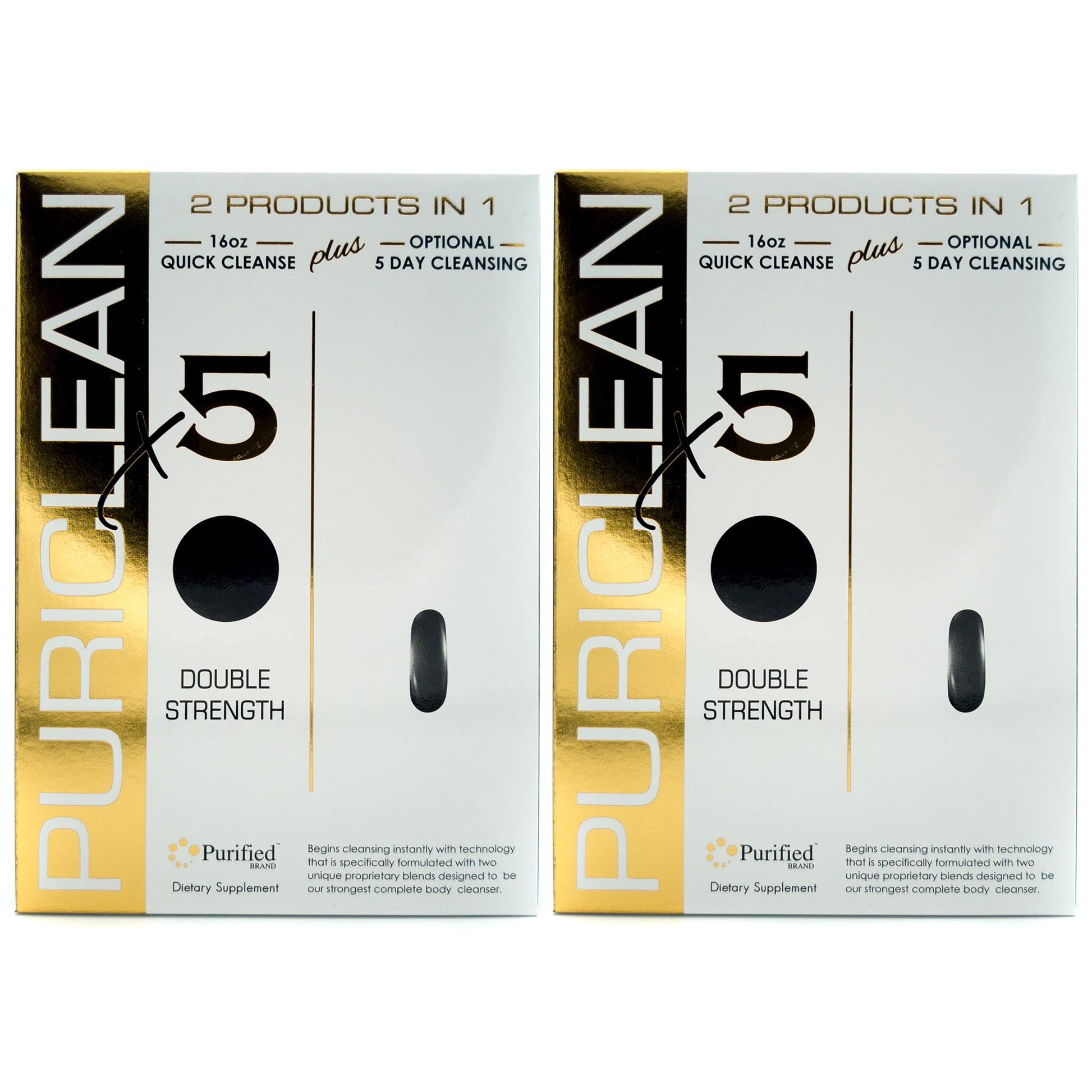 Wellgenix Puriclean X5 Complete Body Cleanser 2-in-1 Detox Capsule 2