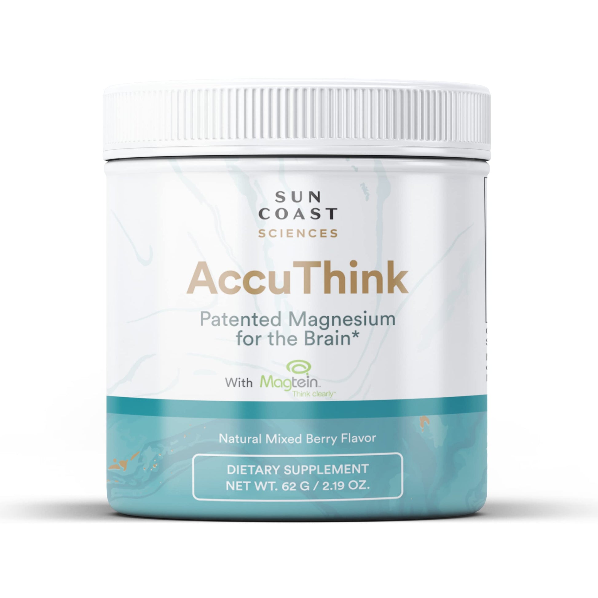 Sun Coast Sciences AccuThink Patented Magnesium Brain Powder 2.64 oz