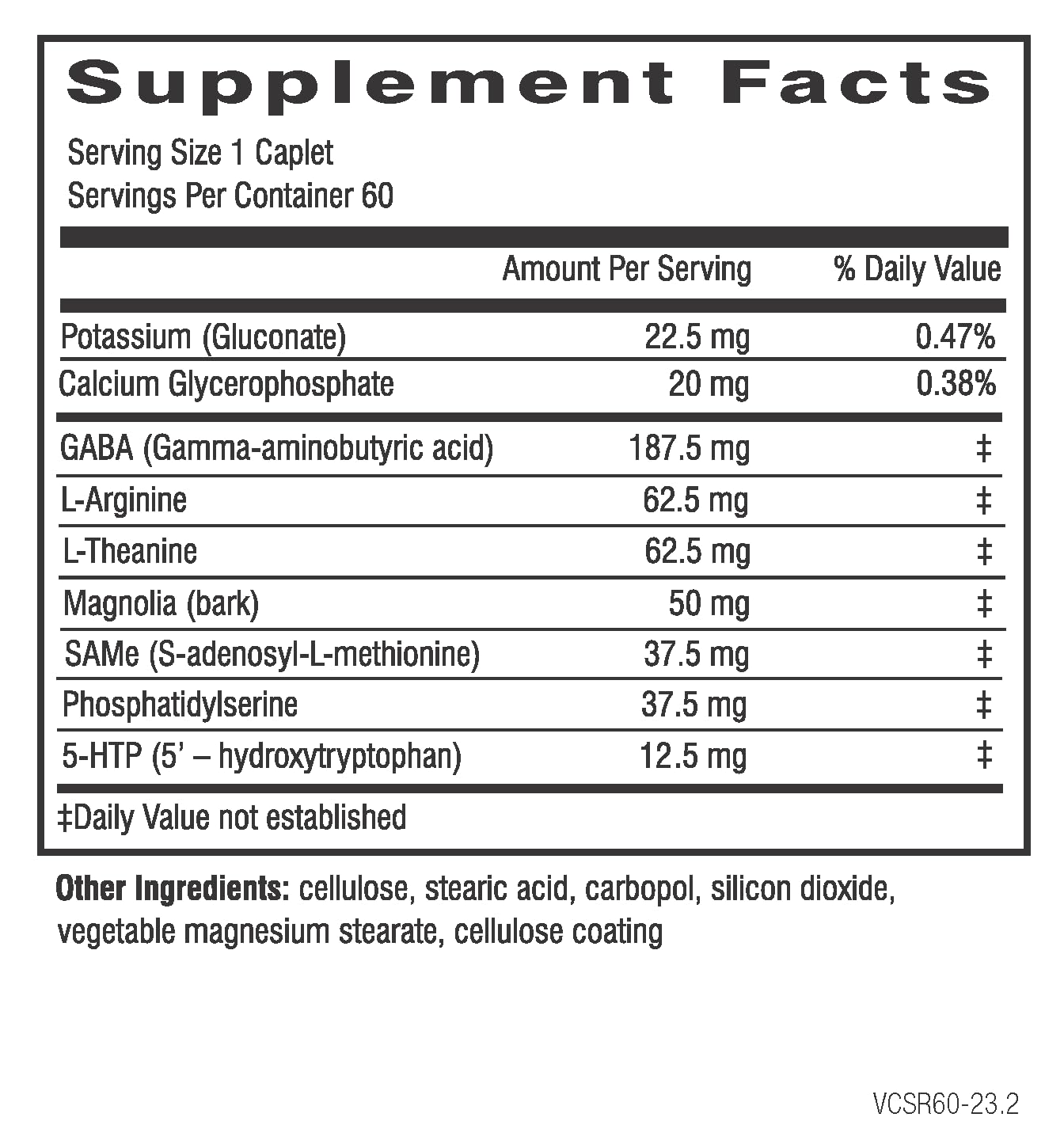 Doctor Wilson's Original Formulations Cortisol Stress Reset for cortisol, Mood and Sleep Support 60 Capsules