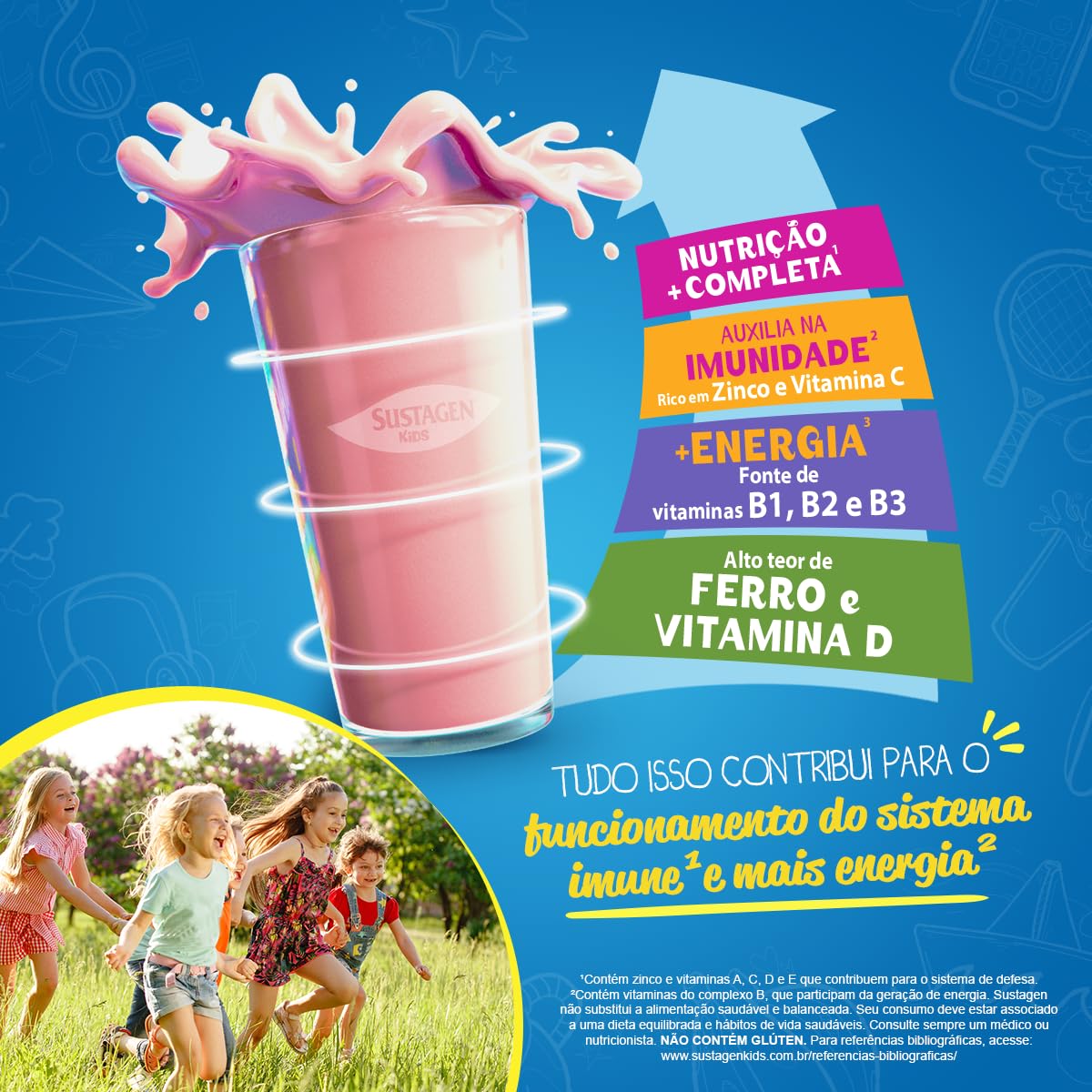 Sustagen Kids Strawberry Food Supplement Powder 13.3