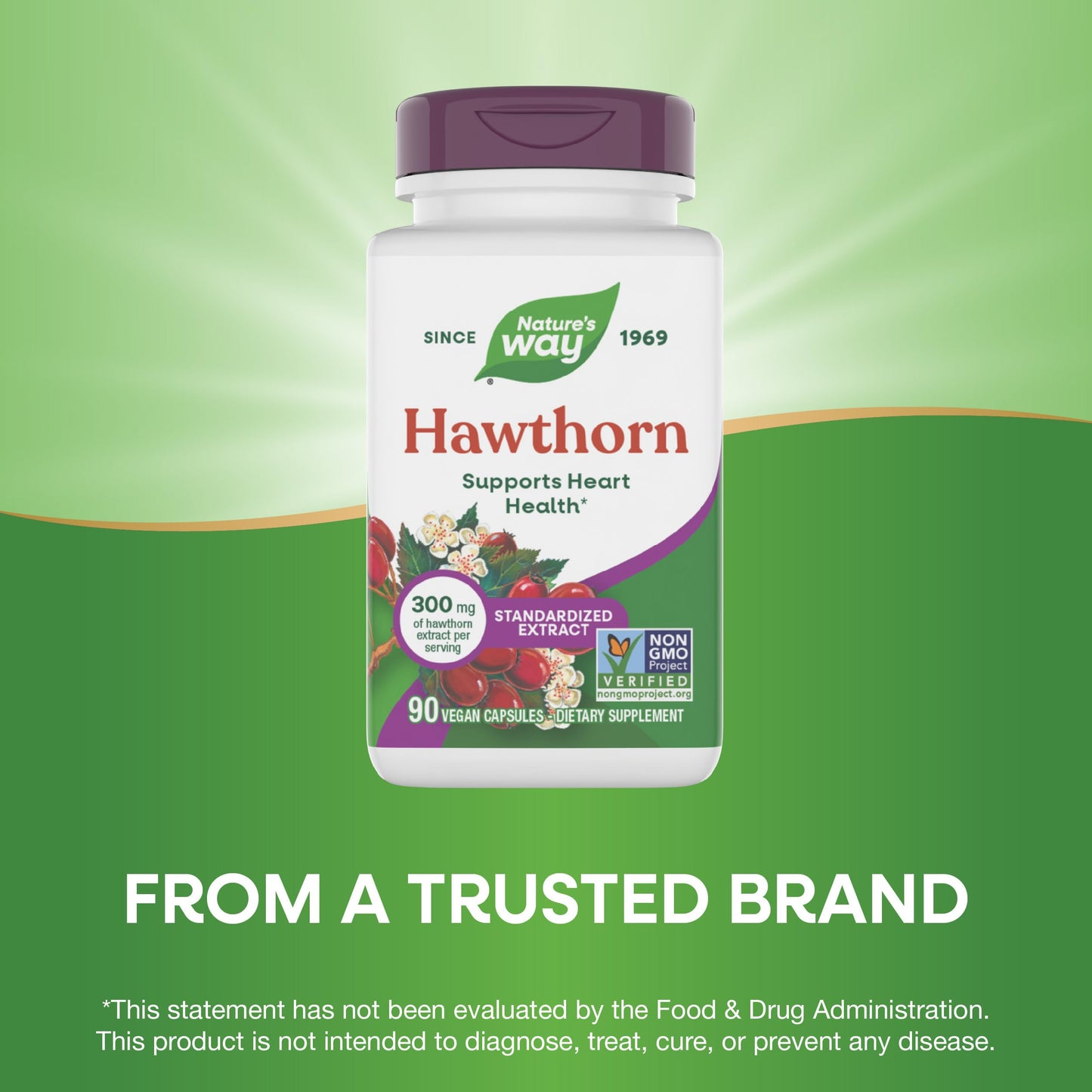 Nature's Way Hawthorn Capsules 90 Count