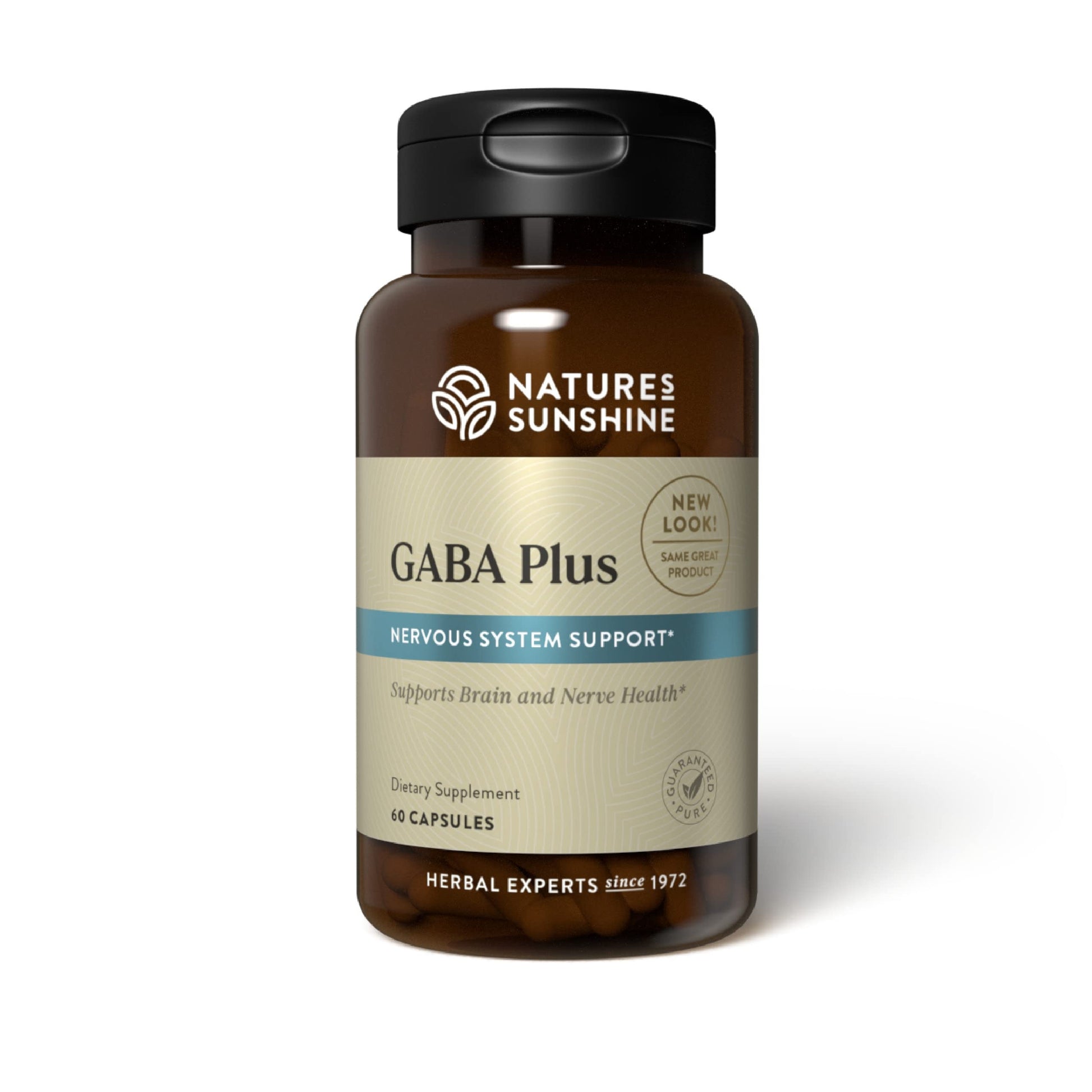 Nature's Sunshine GABA Plus Capsules 60 Count