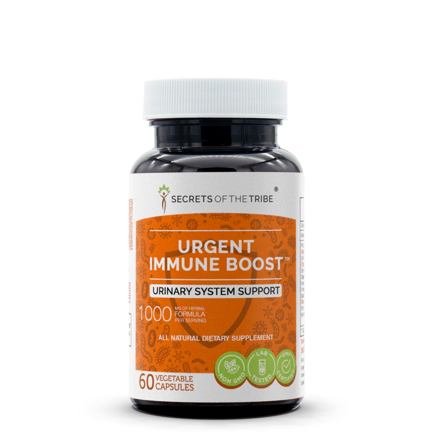 Secrets of the Tribe Urgent Immune Boost Immune Boost Formula Herbal Supplement Blend 60 Capsules