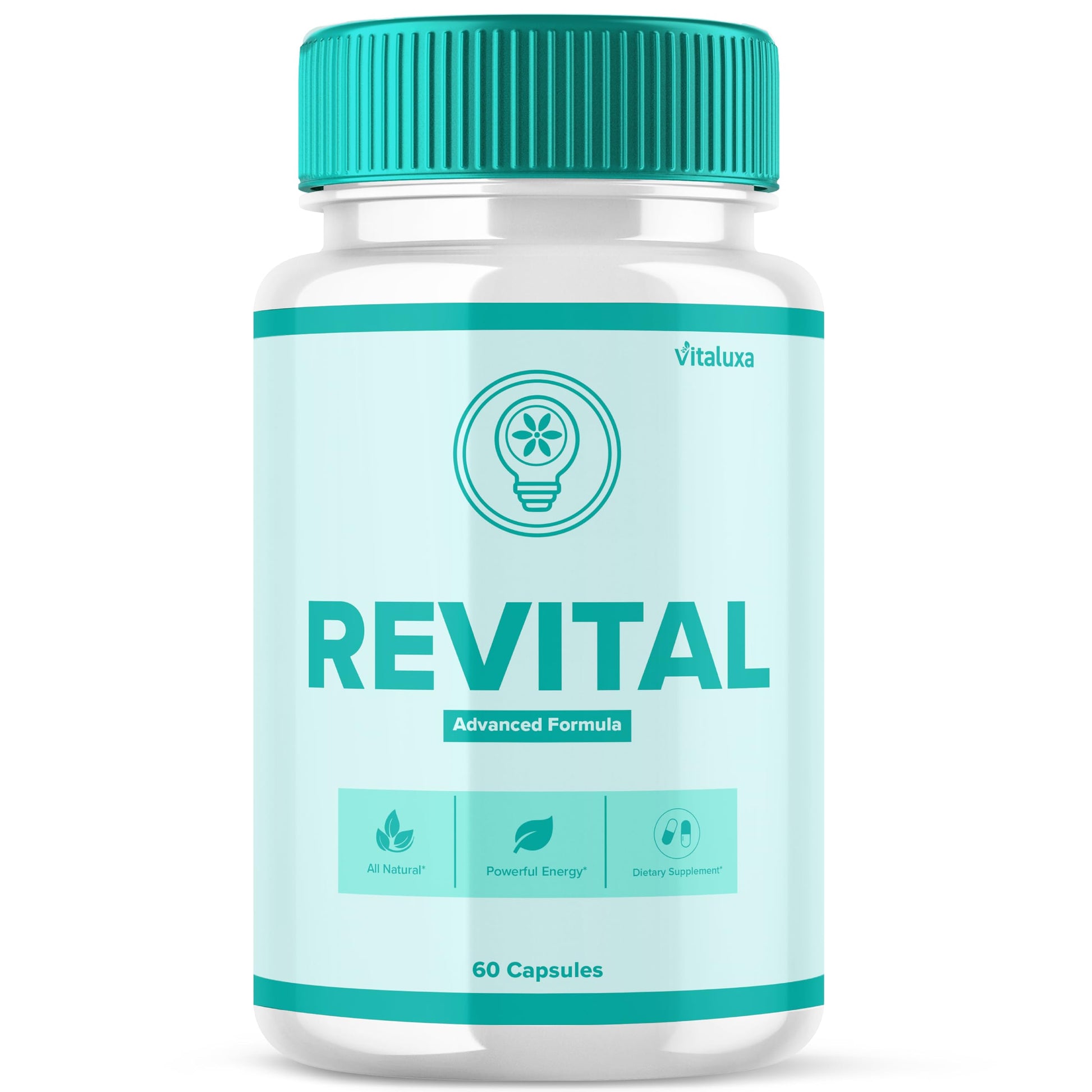 Vitaluxa Revital Cactus Supplement Capsules 60 Count