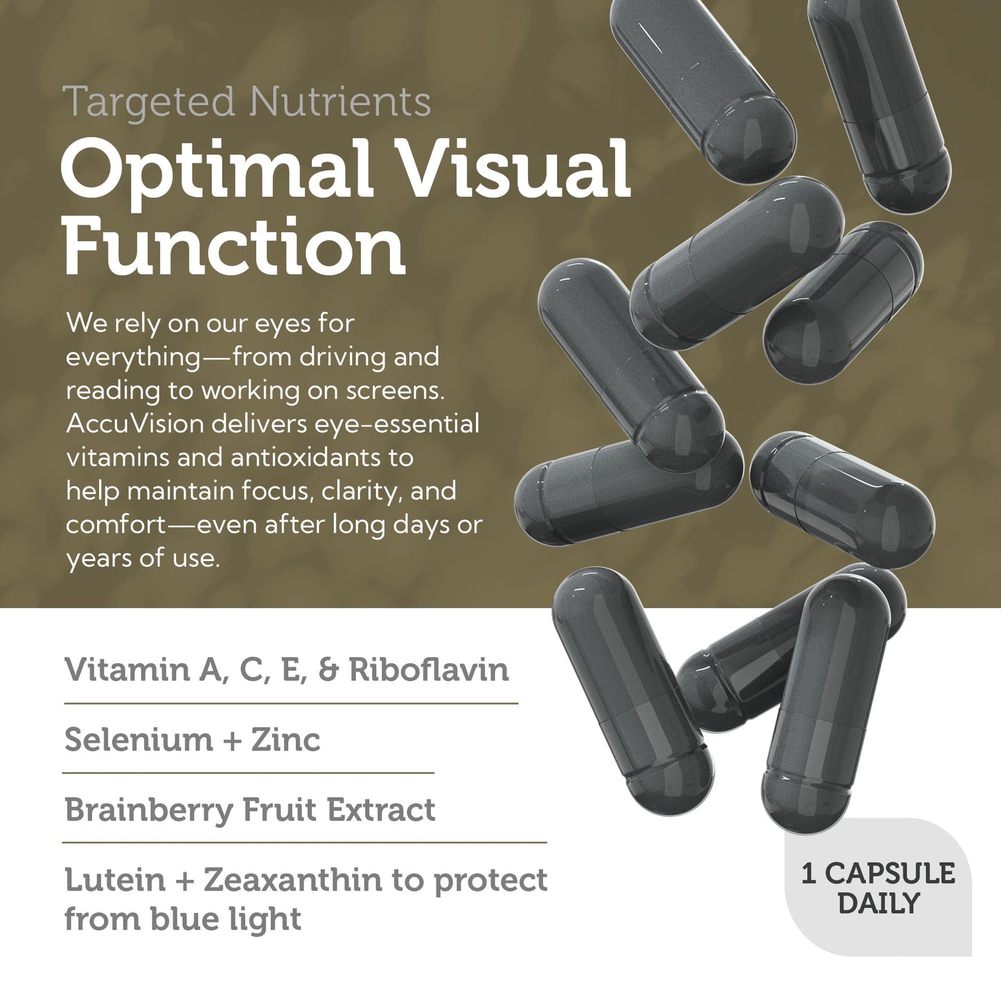 Zahler AccuVision Advanced Eye Health Formula Capsule 30