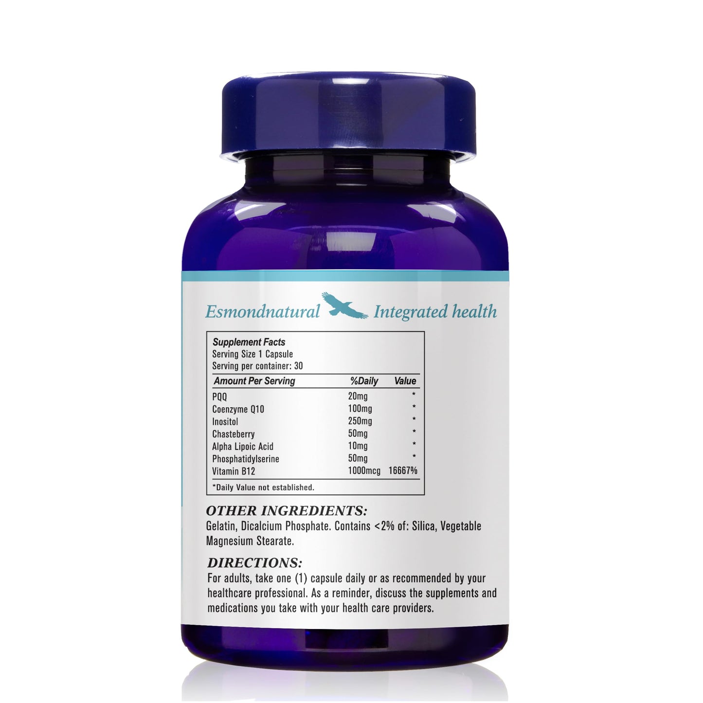 Esmond Natural PQQ Energy Capsule, 90 Capsules