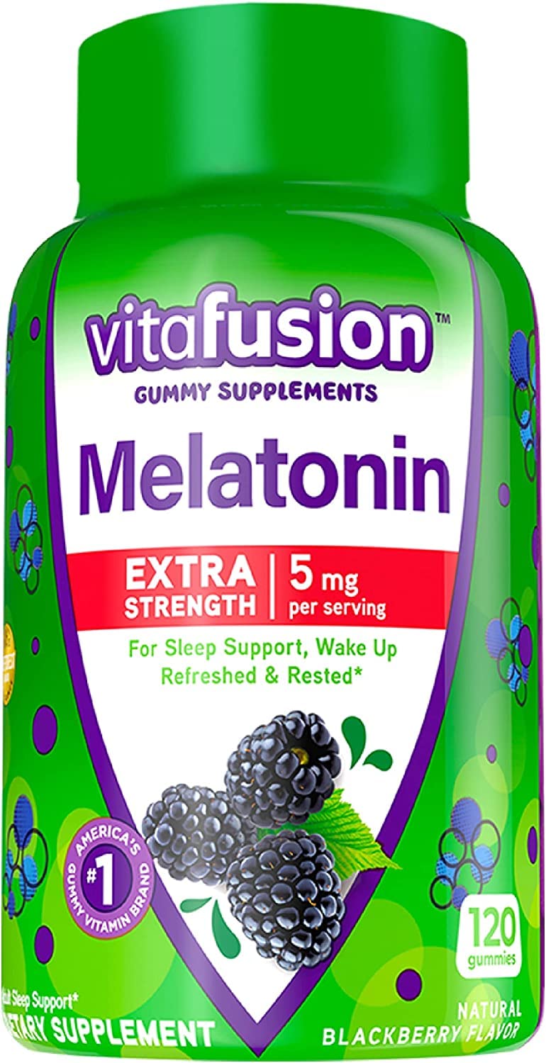 Vitafusion Extra Strength Melatonin 5mg Gummies, 600 Count