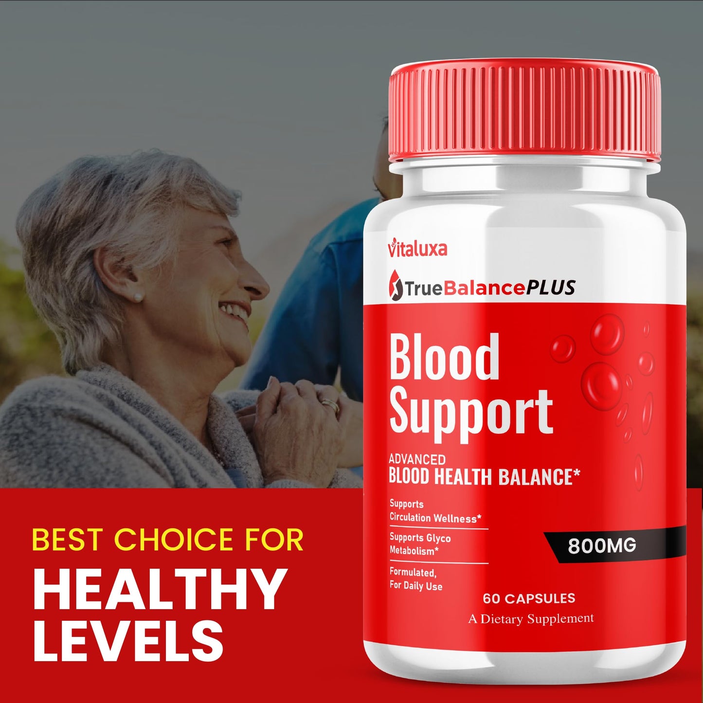 Vitaluxa Tru Balance Plus Support Capsules 300 Capsules