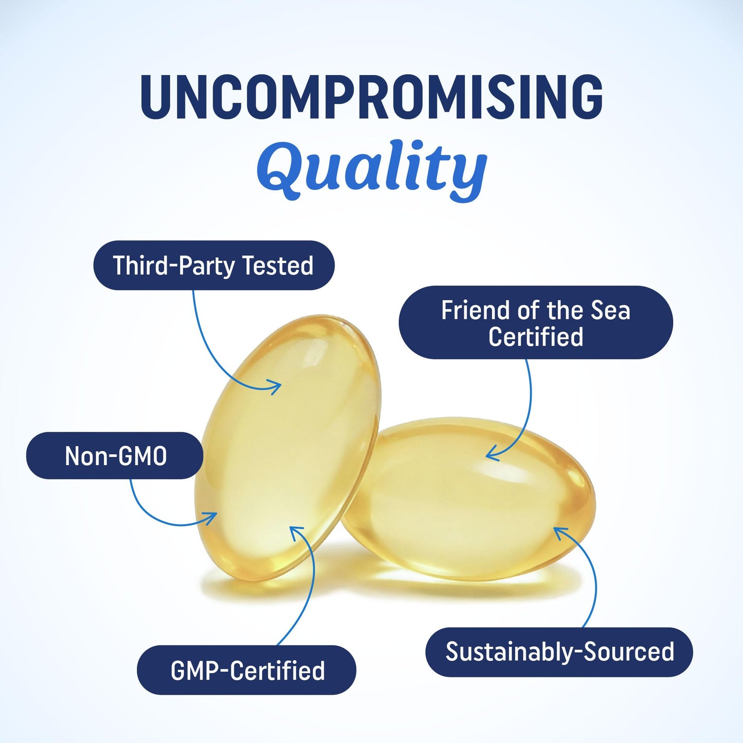 MAV NUTRITION Omega-3 Fish Oil for Teens Softgels 90 Count