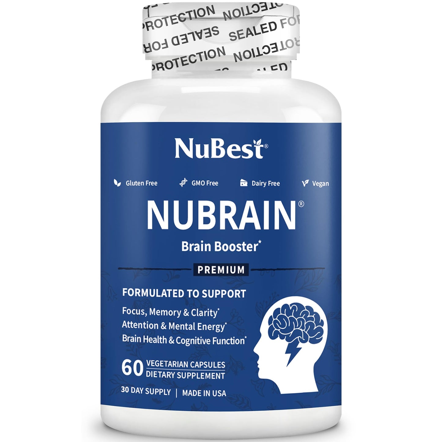 NuBest NuBrain Booster 120 Capsules