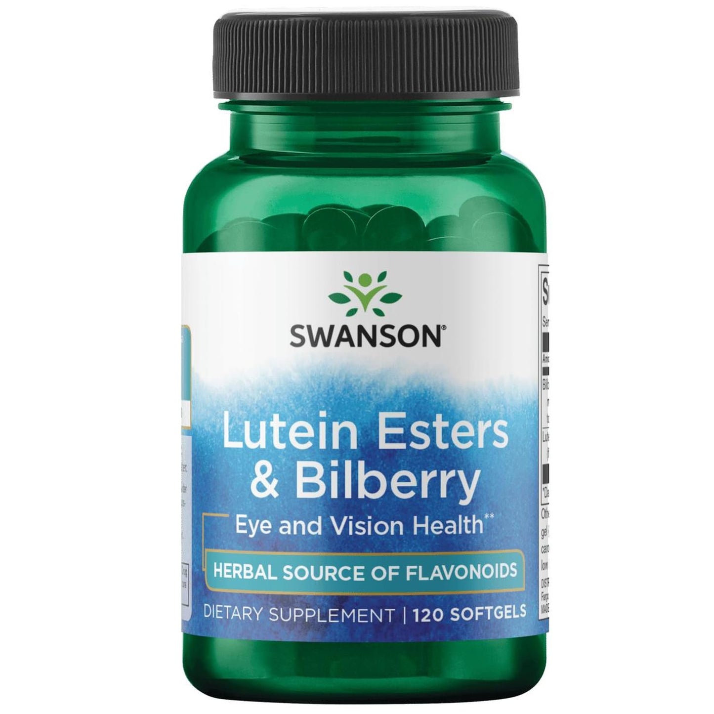 Swanson Lutein & Bilberry Softgels 120
