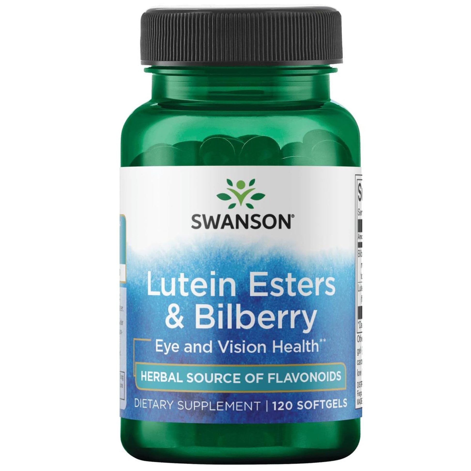 Swanson Lutein & Bilberry Softgels 120