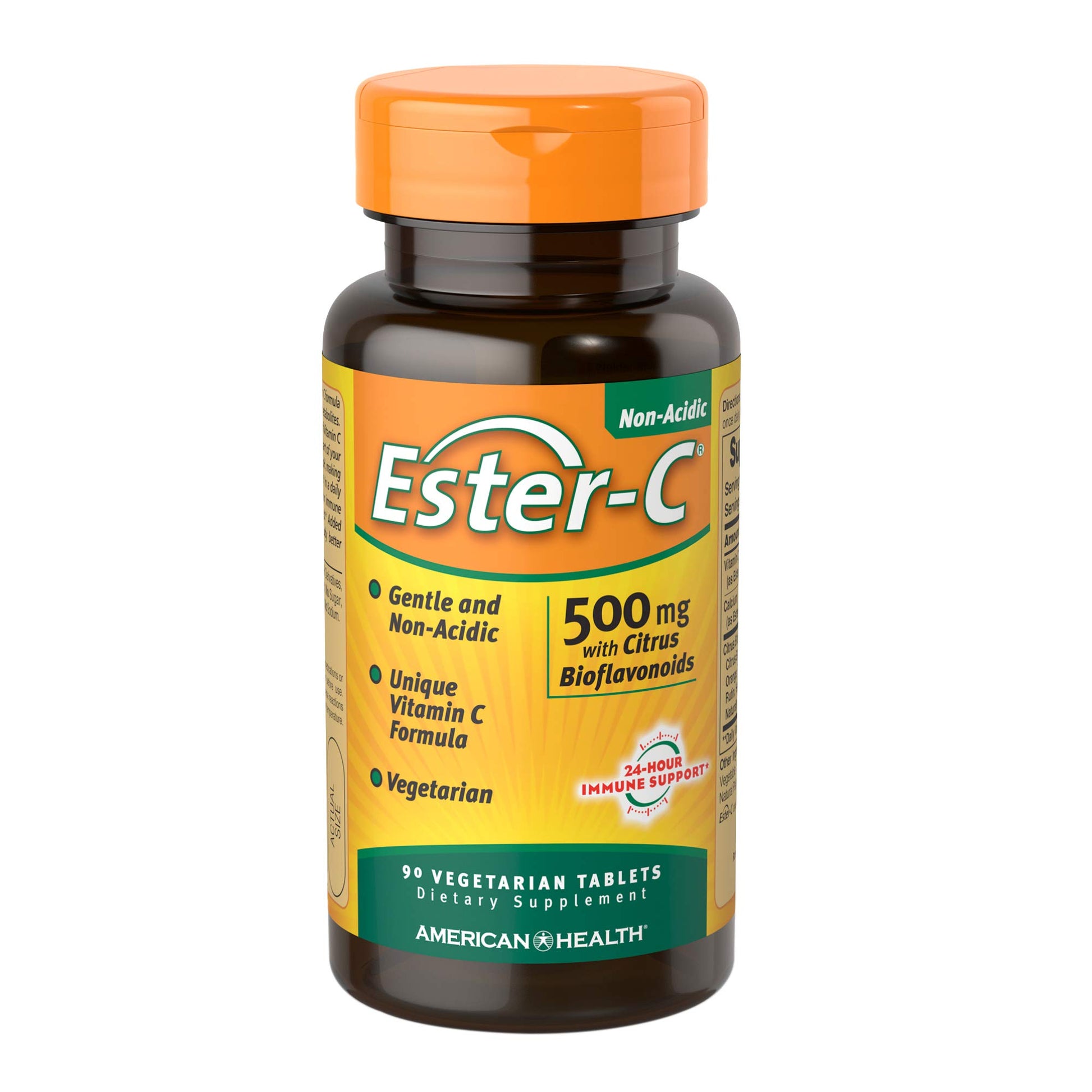 American Health Ester-C 500 with Citrus Bioflavonoids Vegetarian Tablet, 90 Count