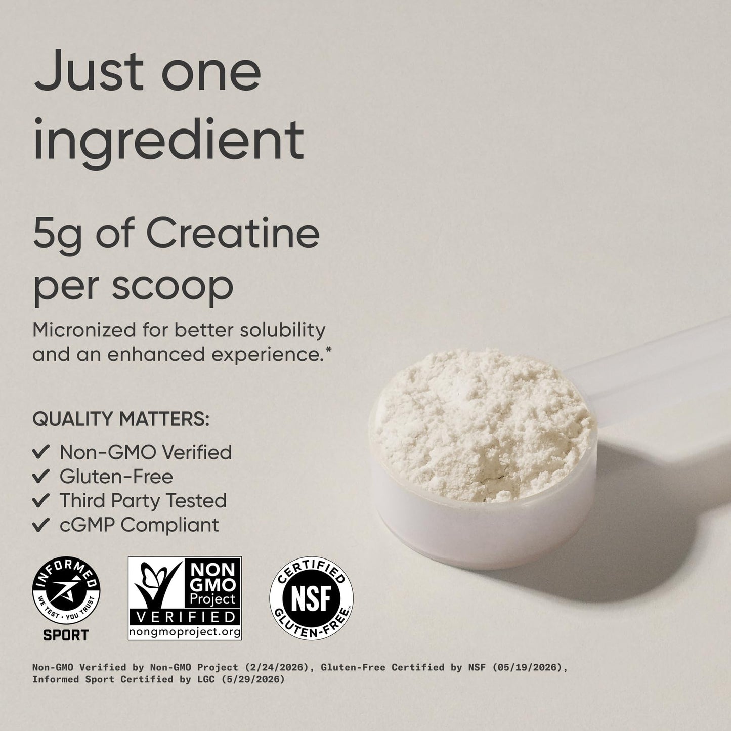 Sports Research Creatine Monohydrate Powder 15.8 oz