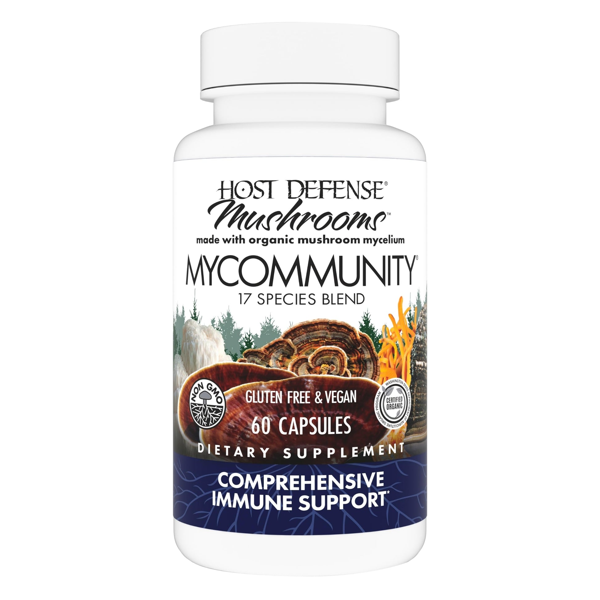 Host Defense MyCommunity 60 Capsules