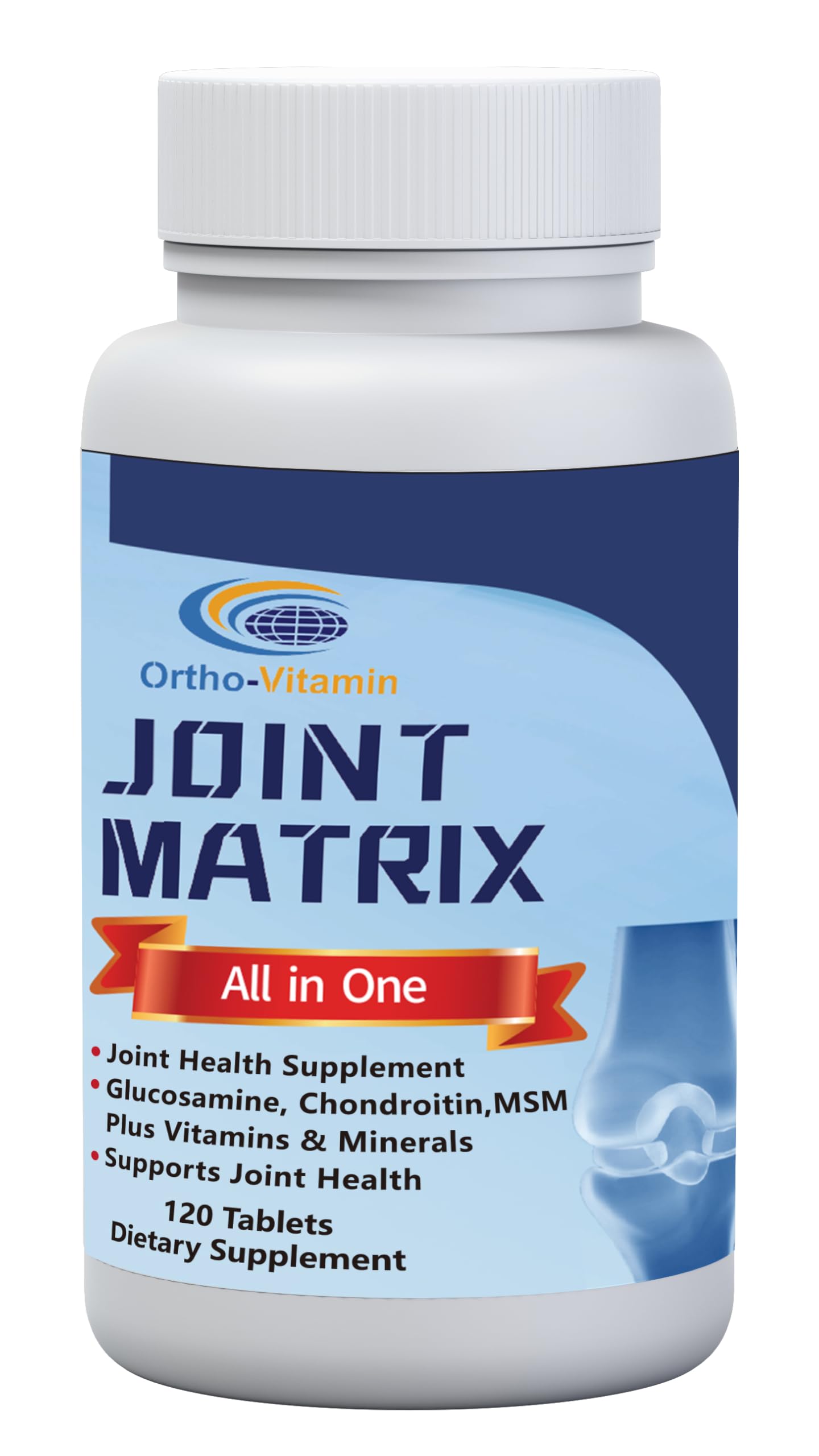 ORTHO-VITAMIN Joint Matrix, Glucosamine Chondroitin MSM Complex, 120 Capsules
