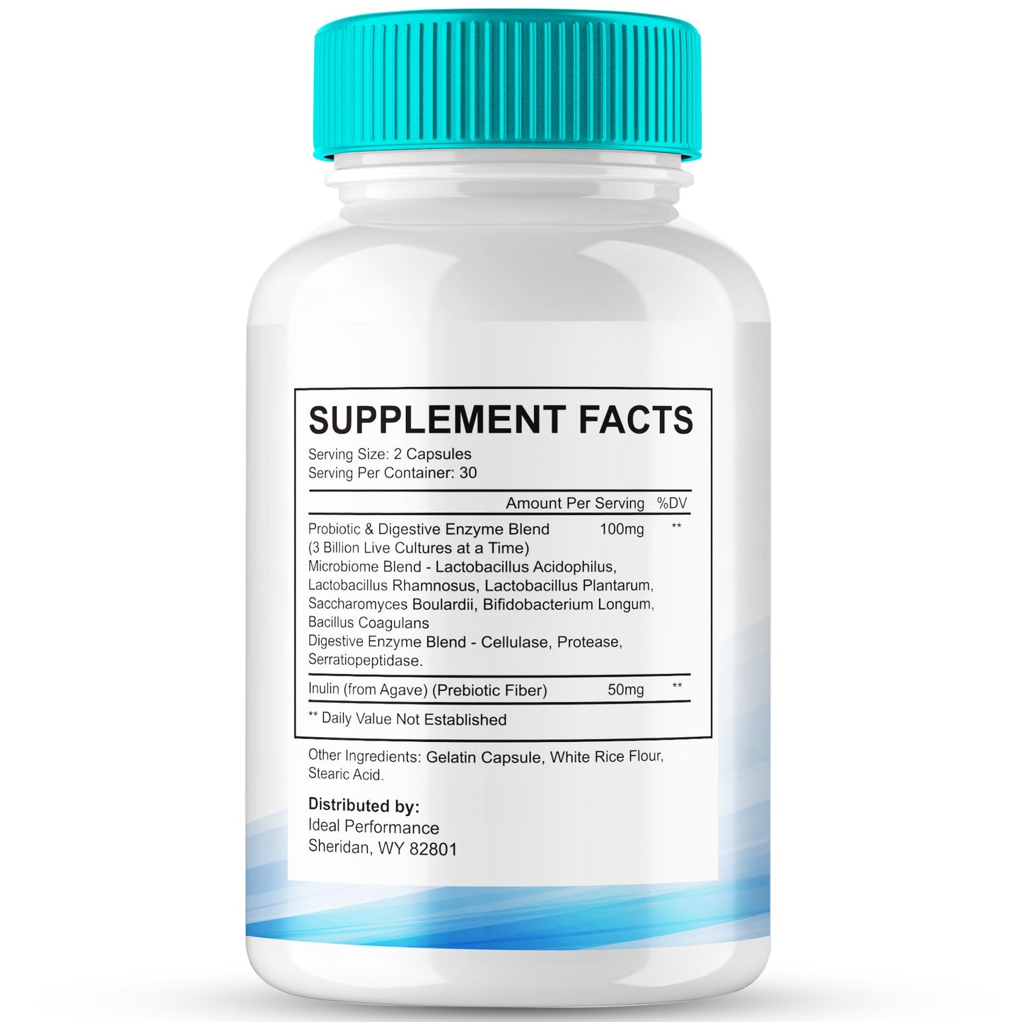 IDEAL PERFORMANCE Renew Biome Skin and Gut Capsules, 180 Capsules