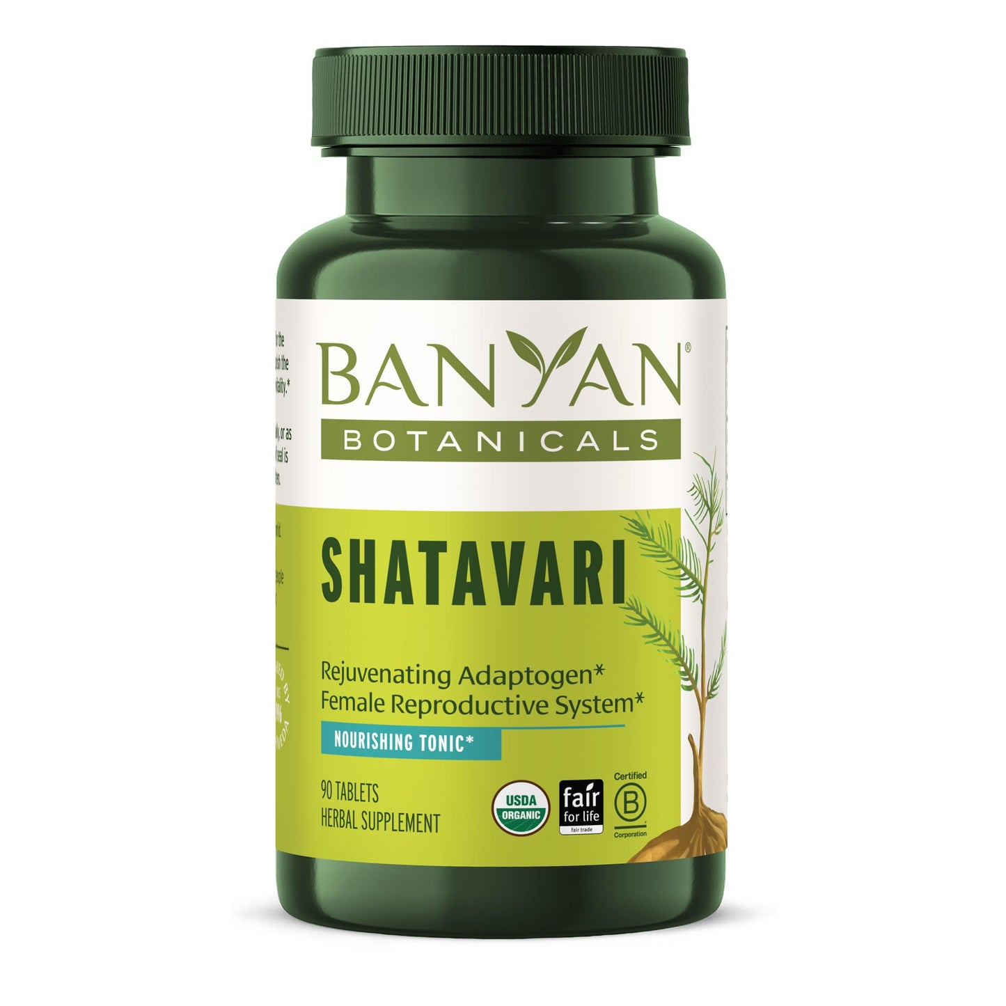 Banyan Botanicals Shatavari Tablets 90 Tablets