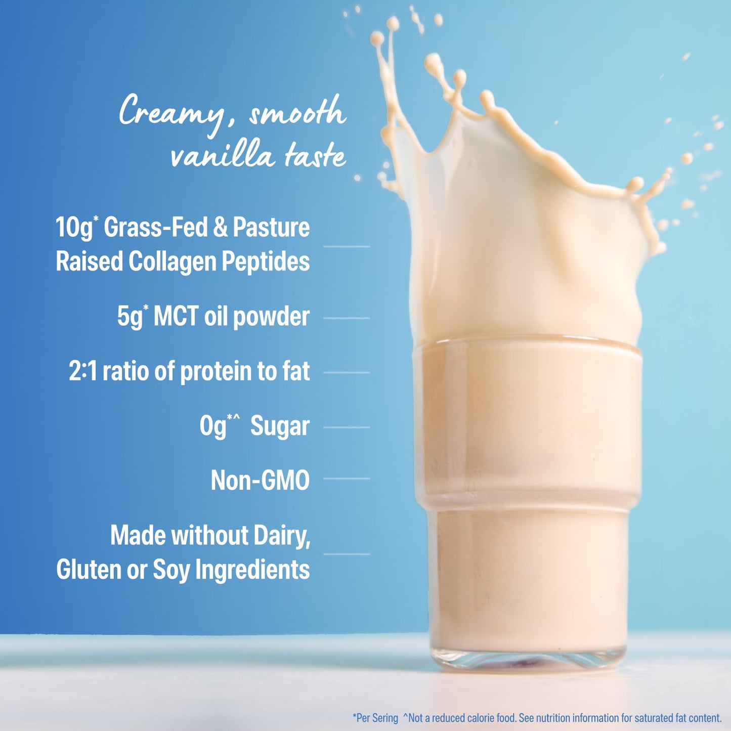 Orgain Keto Collagen Protein Powder Vanilla 14.1 oz