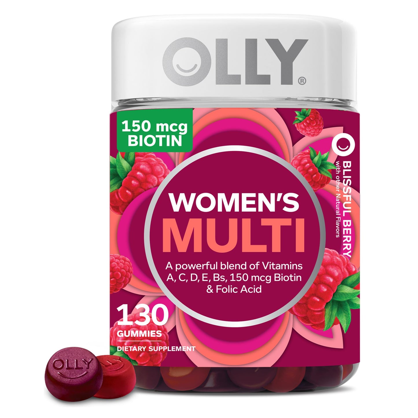 OLLY Women's Multivitamin Gummy, 50 Count