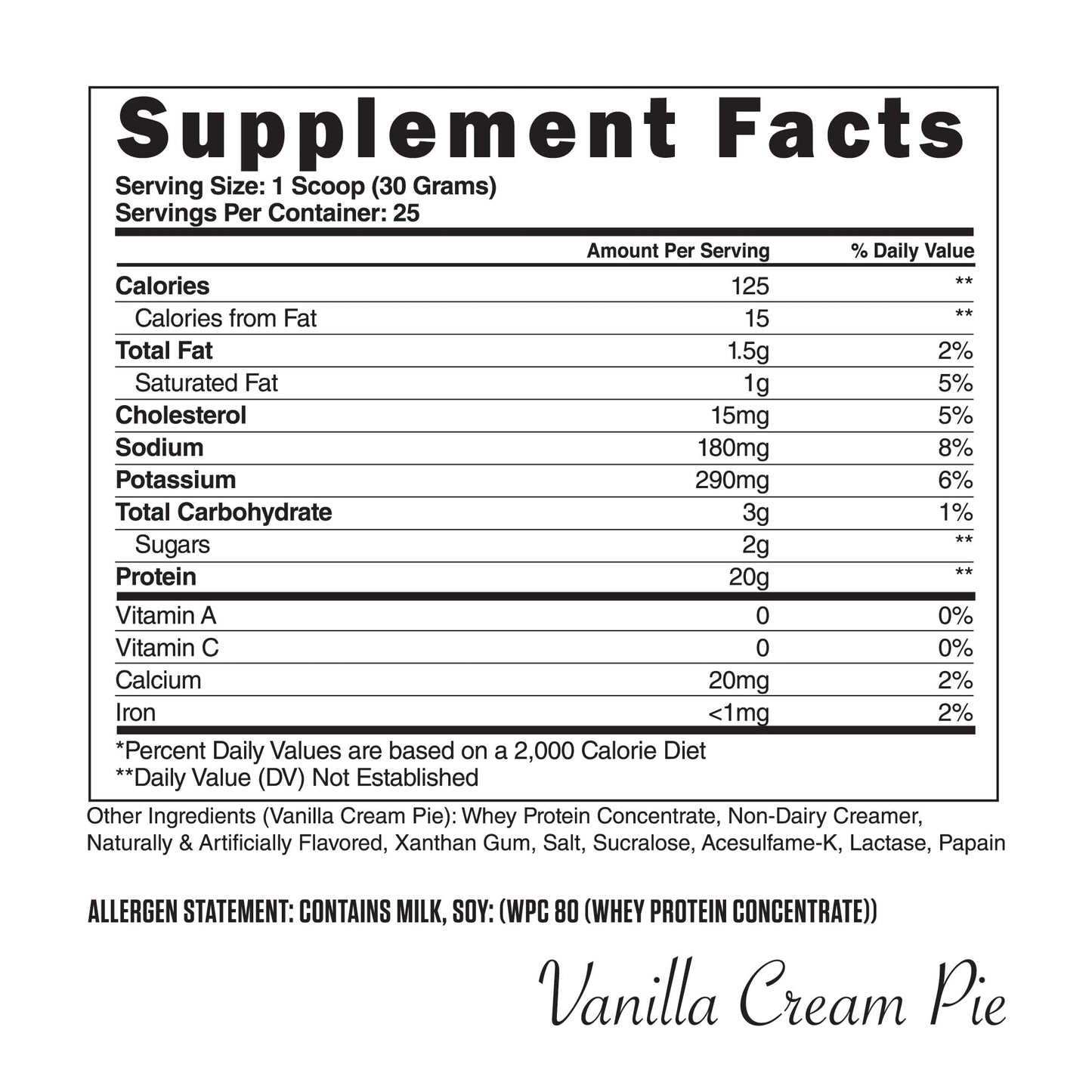Steel Supplements Whey-Pro Powder 26.4 Ounces