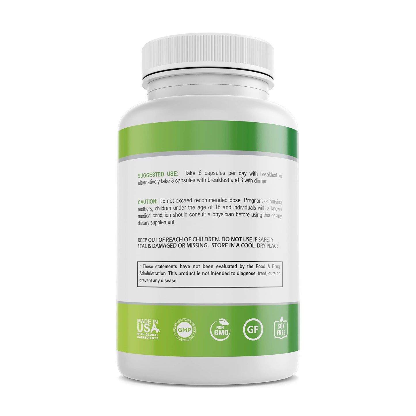 Organoplex Insulin Plant Capsules 360 Count Blood Sugar Support