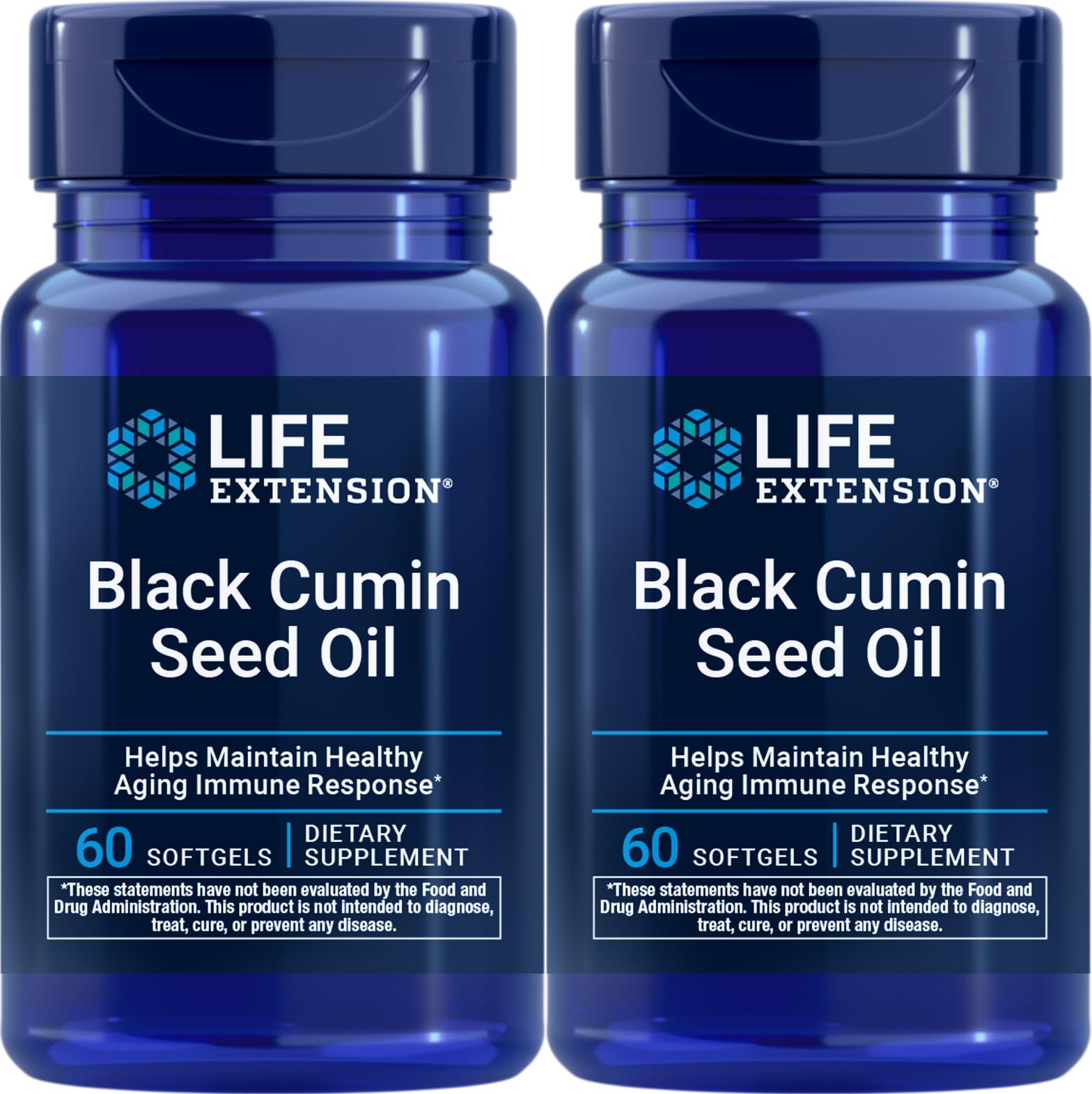 Life Extension Black Cumin Seed Oil Softgels 120