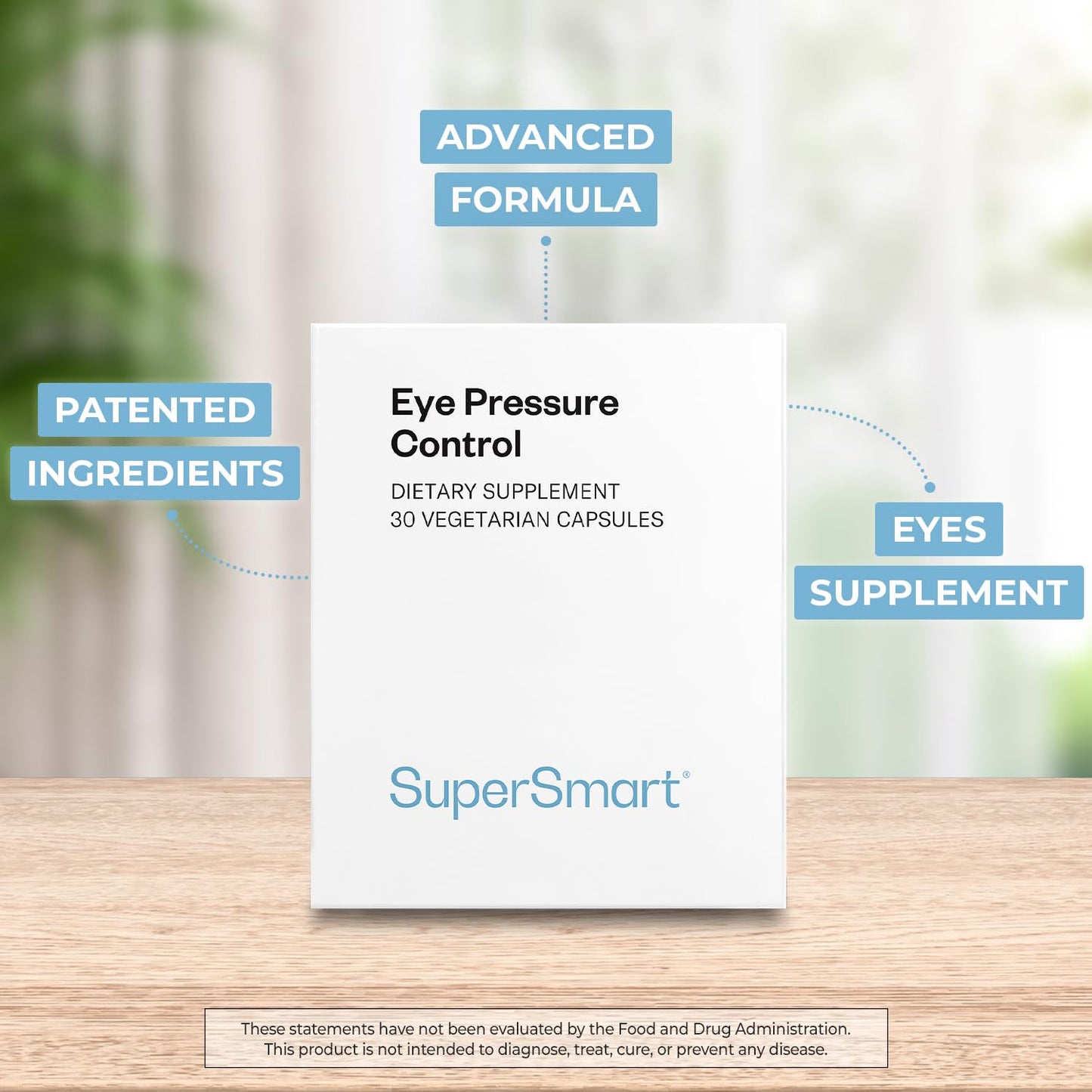 Supersmart Eye Pressure Control Capsule, 30 Count