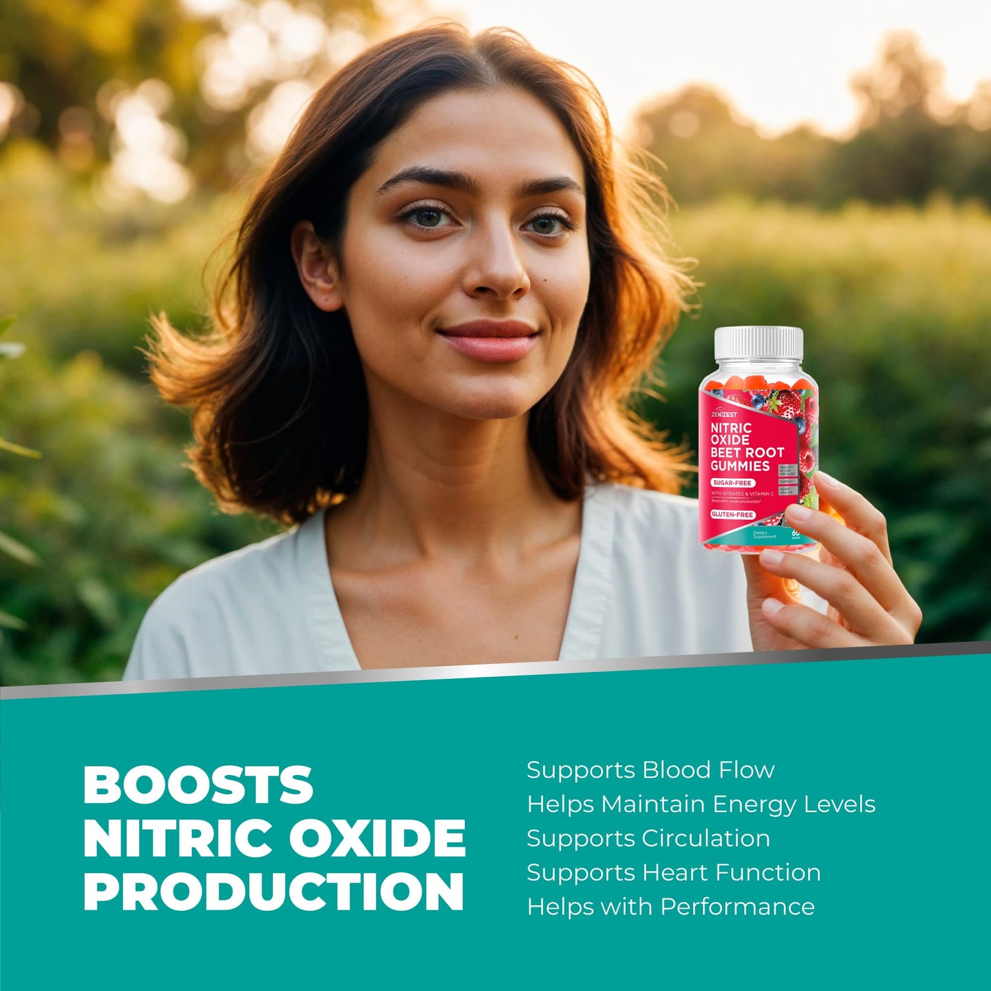 ZeniZest Beet Root Gummy 60 Count