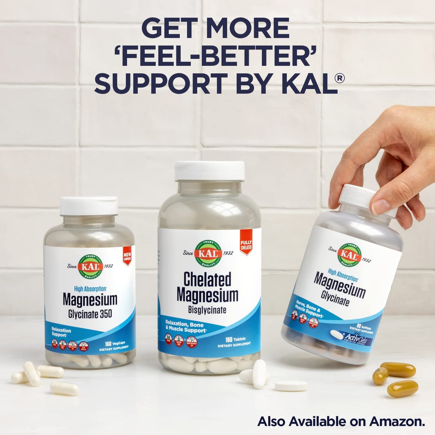 KAL Bromelain 500 mg Tablets, 60 Tablets