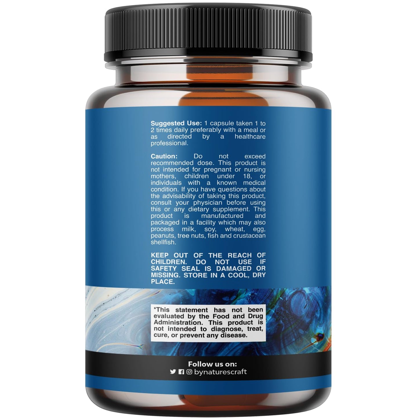 Natures Craft Herbal Adaptogen Mood Support Capsules 240 Count