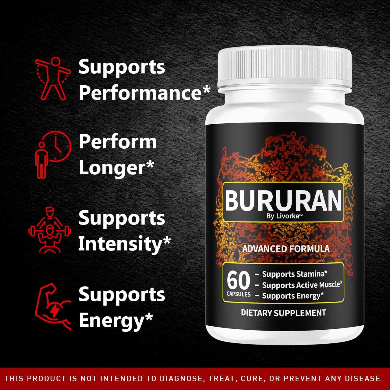 LIVORKA Bururan Capsules 300 Capsules