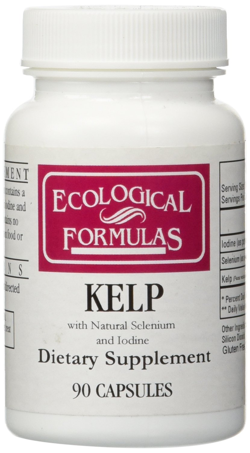 Ecological Formulas Kelp with Natural Selenium Iodine Capsules 1 Count