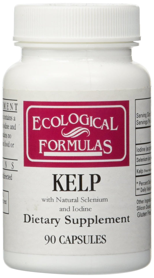 Ecological Formulas Kelp with Natural Selenium Iodine Capsules 1 Count