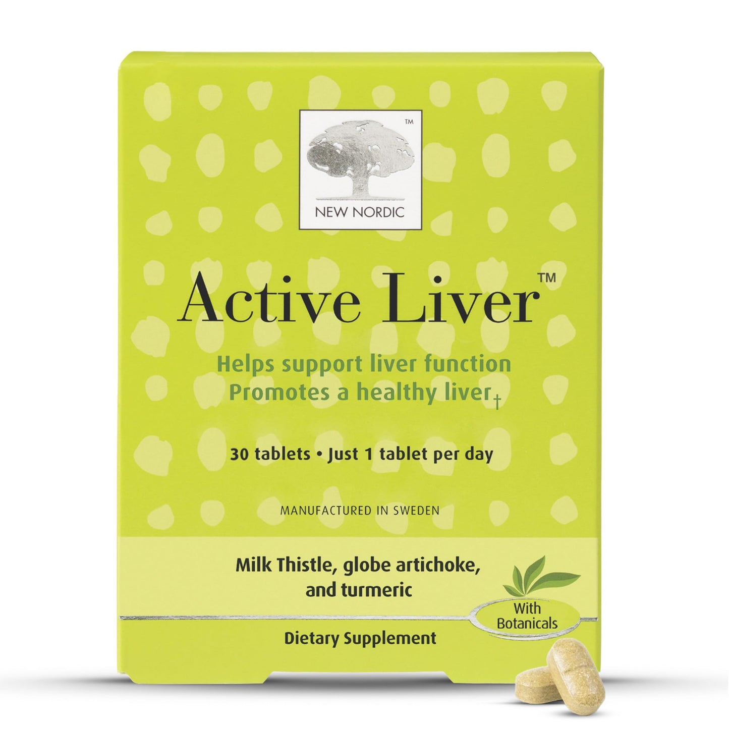 NEW NORDIC Active Liver, 30 Tablets