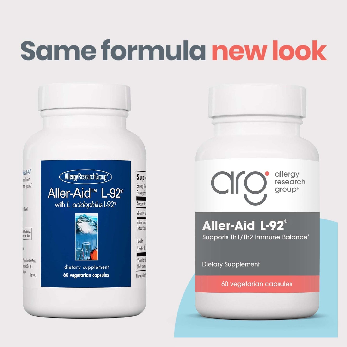 Allergy Research Group Aller-Aid L-92 Capsules 60