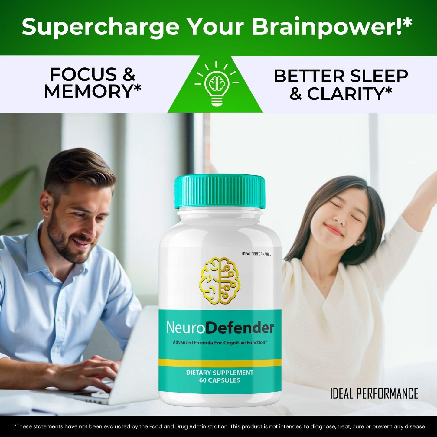IDEAL PERFORMANCE Neuro Defender Capsules 300