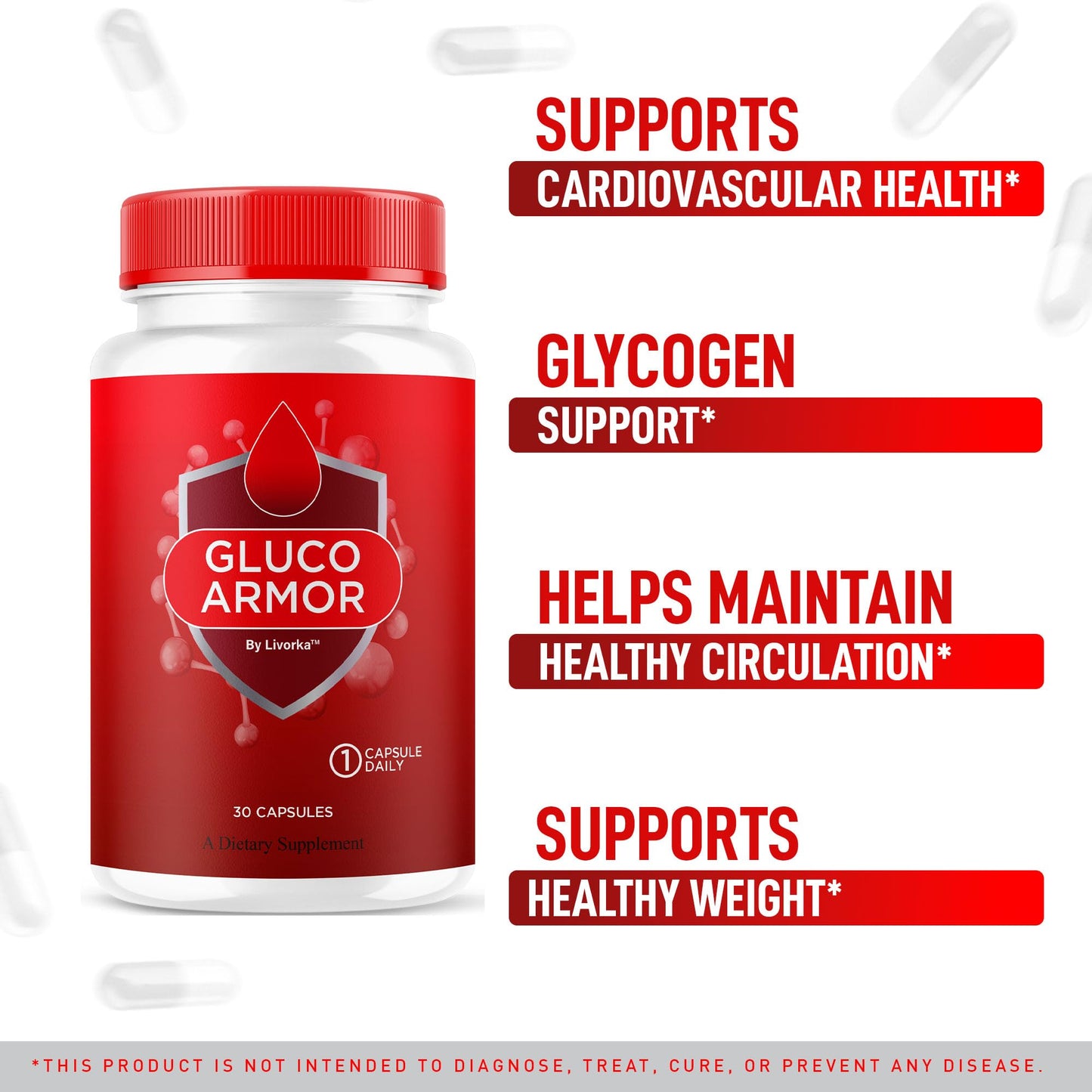LIVORKA Gluco Armor 90 Capsules