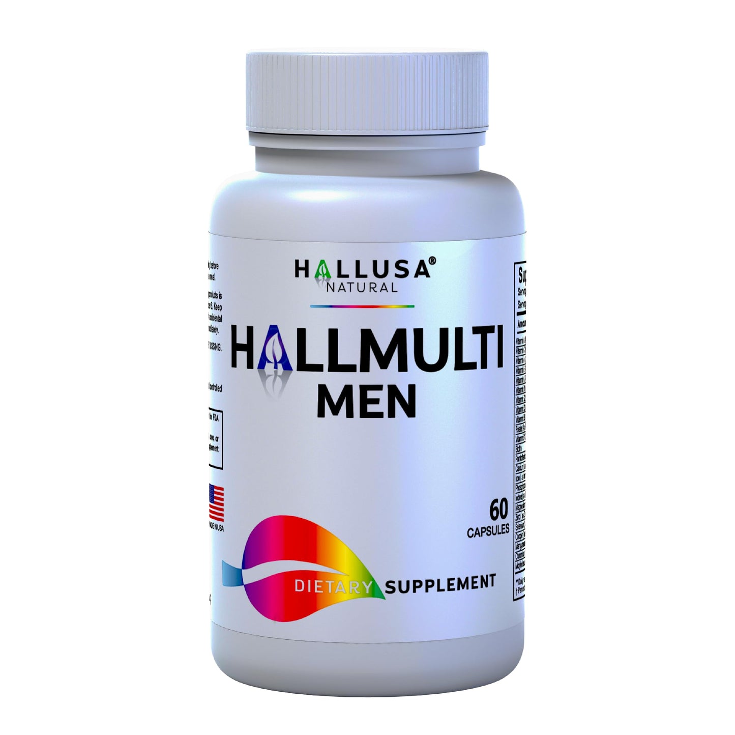 Hallusa Natural HallMultimen - Multivitamin for Men 60 Capsules