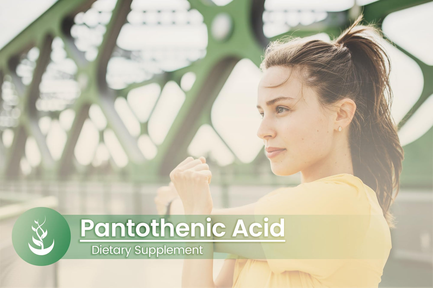Pure Original Ingredients Pantothenic Acid Vitamin B5 Capsule 100-Count