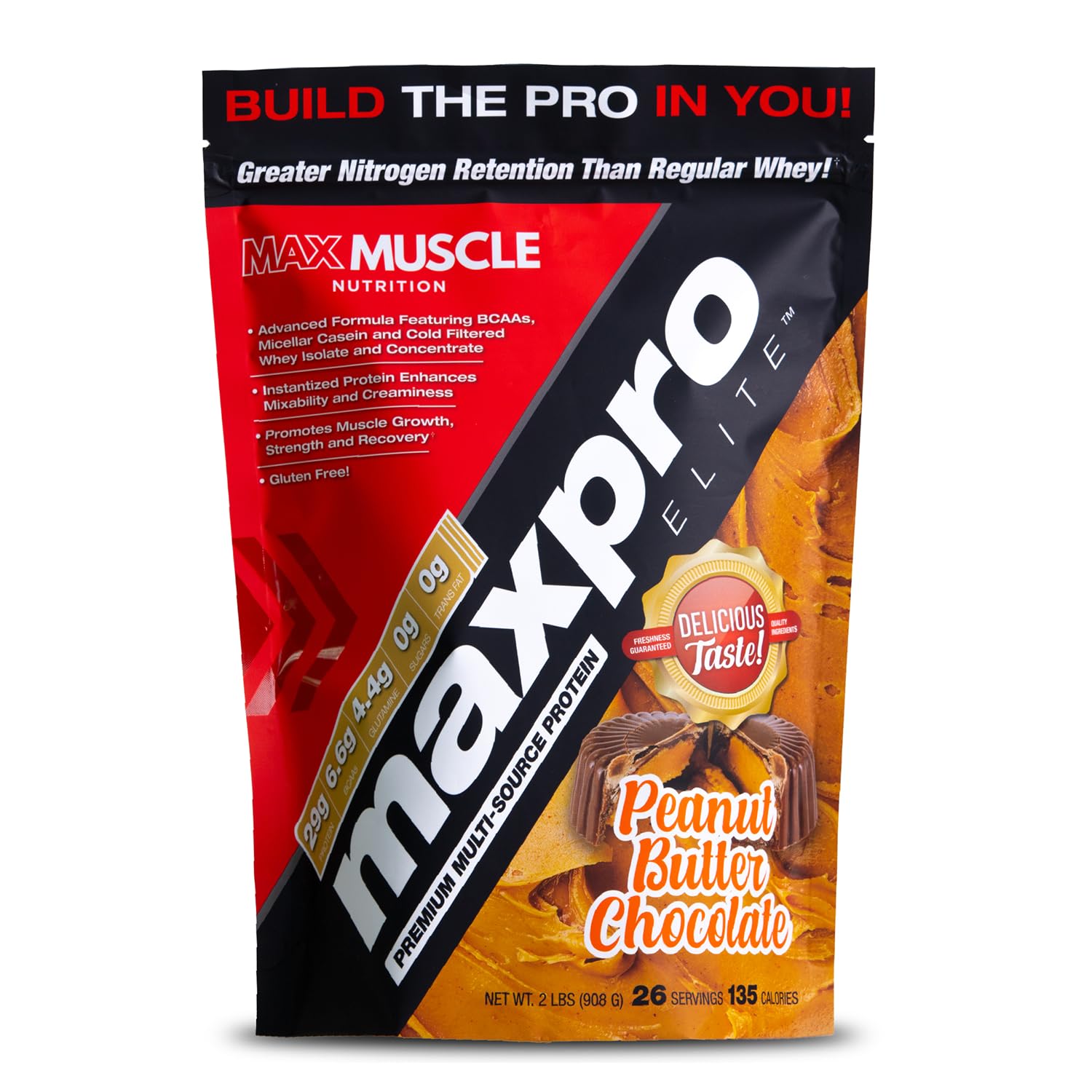 Max Muscle Maxpro Elite Whey Protein Powder 32