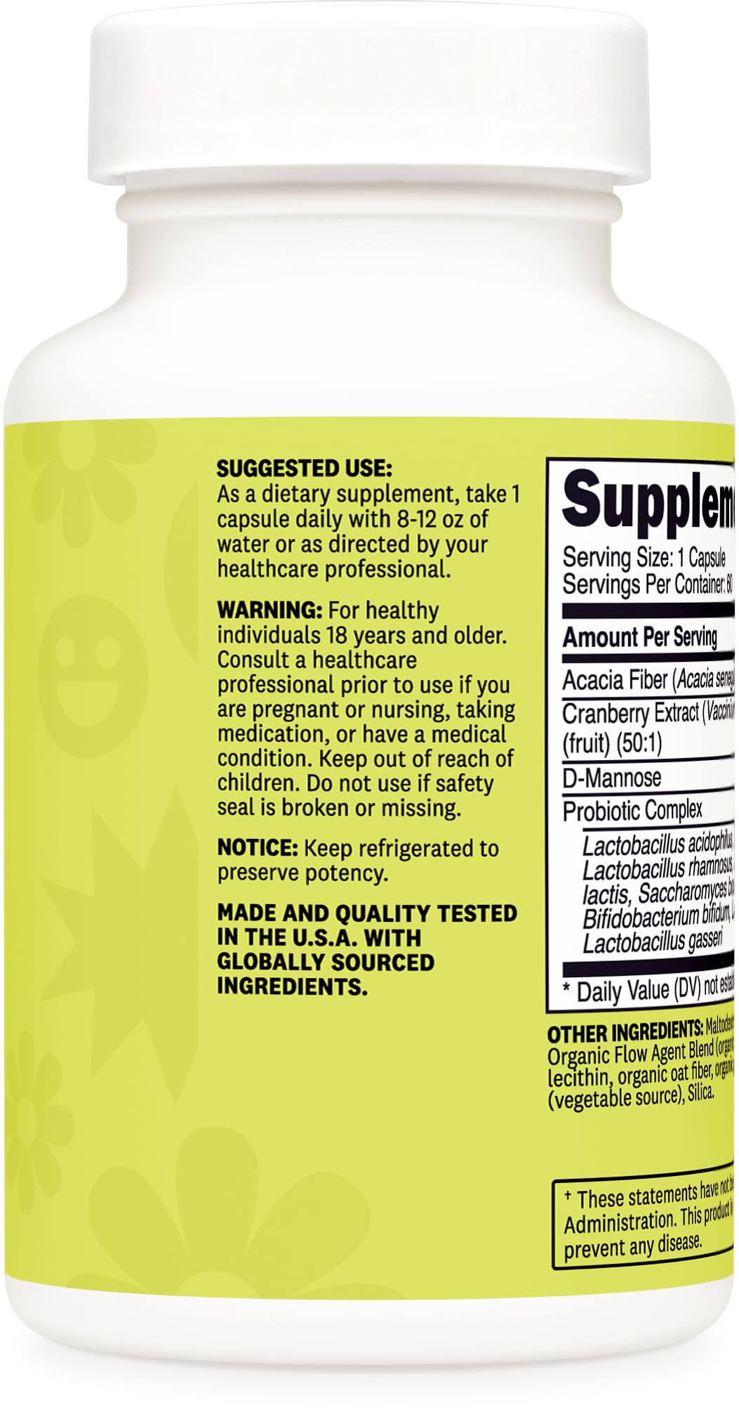 Wellah Probiotic for Women Capsules, 60 Count